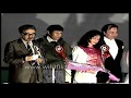 Meenakshi Seshadri and Bappi Lahiri in attendance, Ameen Sayani hosts a show for a hospital