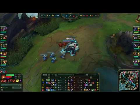 SKT T1 MaRin GNAR Top vs Yasuo Patch 5.20 EUW | League of Legends