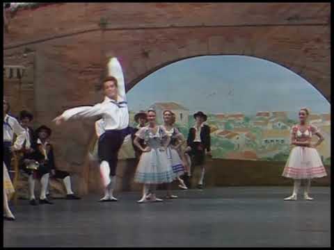 Bournonville Napoli pas de six 1st variation - Alexander Kølpin, Ulrik Birkkjær