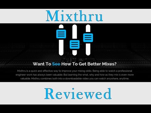 "Mixthru" mixing training series from Matt Weiss, reviewed