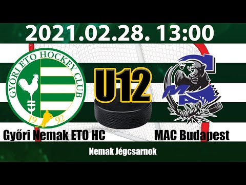 U12 435 Győri Nemak ETO HC - MAC Budapest 20210228