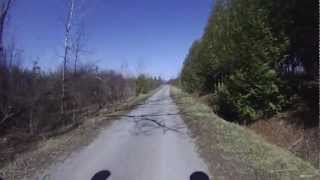 preview picture of video 'Lakefield Rail Trail Trent to Centre Road'