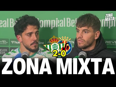 REAL BETIS 2-0 VILLARREAL | LO CELSO AND FORNALS IN THE MIXED ZONE