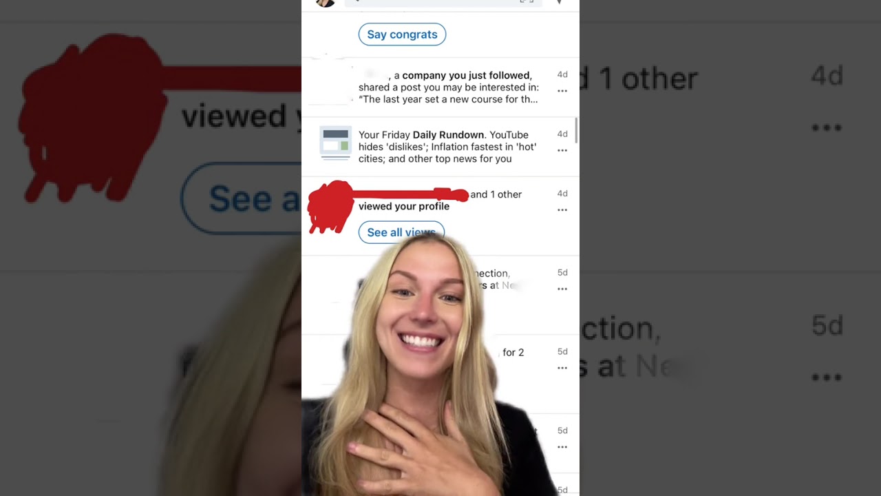 Caught him lurking #linkedin #fyp #greenscreen LinkedIn #Shorts #grace.andrewsss