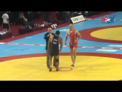 2011 Worlds Freestyle 84kg - Cael Sanderson (USA) vs. Yermek Baiduashov (KAZ)