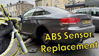 BMW E90 Rear ABS Sensor Replacement / E92 335d ABS/DSC Fault Repair