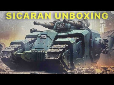 Plastic Legion SICARAN - Unboxing and sprues