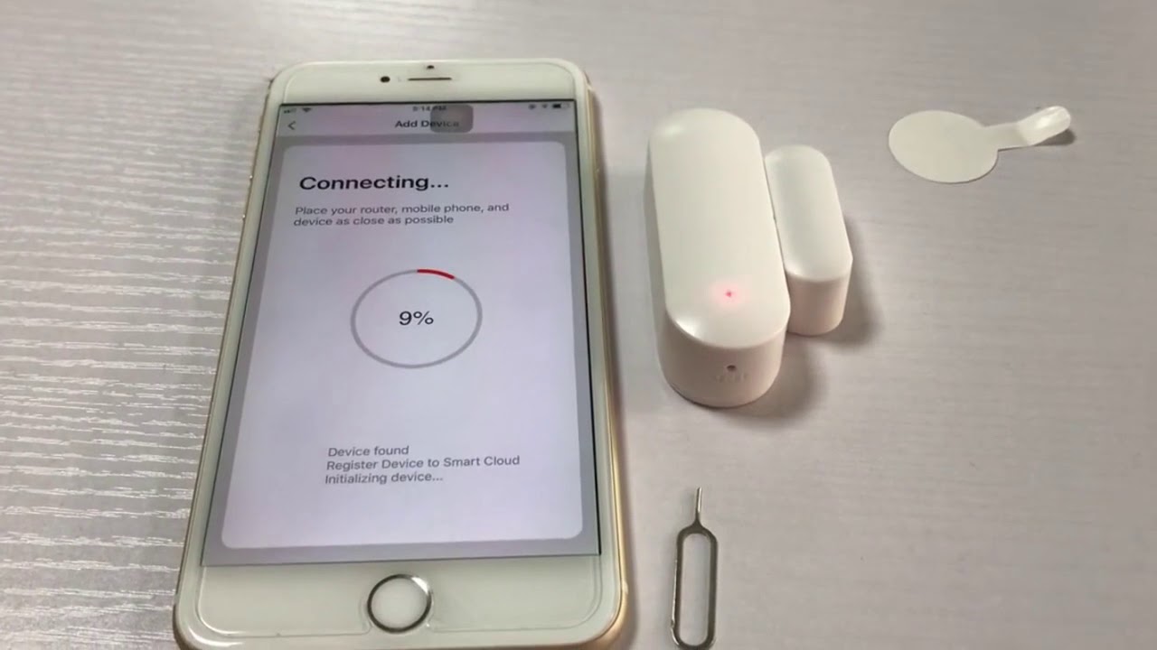 SmartX WiFi Door / Window Sensor Configuration