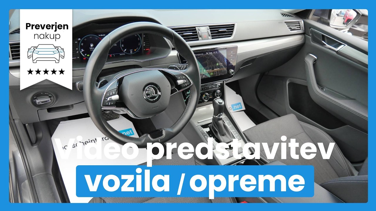 Škoda Superb 2.0 TDI Style Combi DSG - MEMORY - ACC