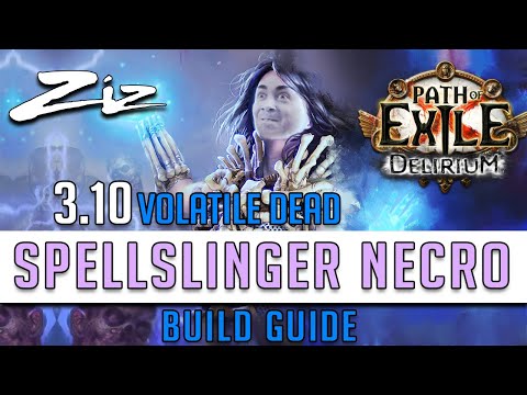 Spellslinger VD Necromancer - Path of Exile Delirium League Starter
