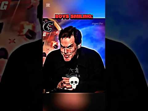 Girls smile vs boys smile 💀☠️ #troll #face #shorts #sigma