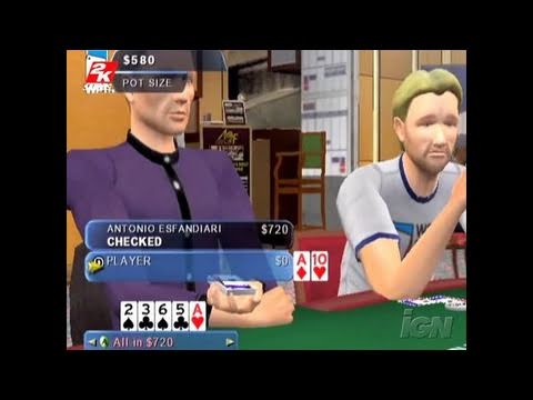 World Poker Tour Playstation 2