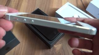 Video thumbnail for Original iPhone 5 unboxing Black & White from Apple! Full HD! Hands on! by worlpeace