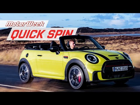 2021 Mini John Cooper Works Convertible | MotorWeek Quick Spin