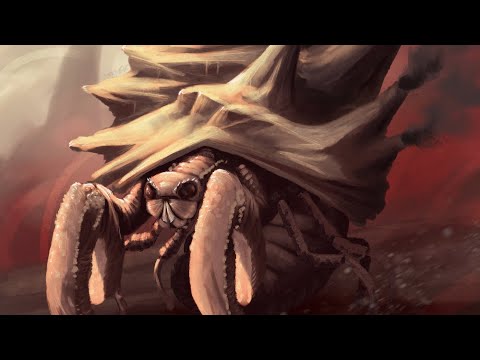 Day 1498: Smoke Stack Crab [time lapse]