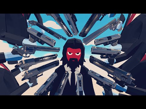John Wick vs EVERY UNIT | Totally Accurate Battle Simulator-TABS