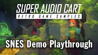 Video thumbnail for Super Audio Cart - SNES Showcase (Demo Playthrough) by Impact Soundworks LLC