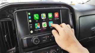 2014 Chevy Silverado LTZ Wireless and Wired Apple CarPlay, Android Auto OEM Retrofit DEMO Video