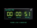 51 SECONDS TIMER 1080p COUNTDOWN TIMER