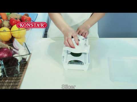 KONSTAR CHANNEL - 6 in 1 Kitchen Grater KS3007D