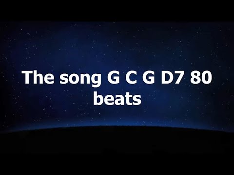 The song G C G D7 80 beats