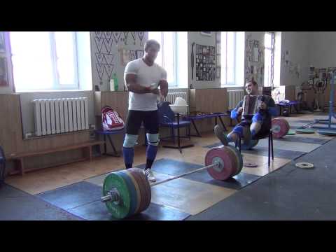 Klokov Dmitry clean 215 kg  3.07.2013