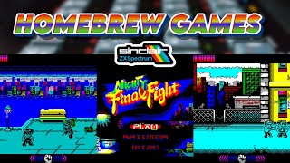 Mighty Final Fight - Homebrew Zx Spectrum Game