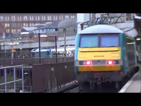 Class 67 Arriva arrives into Manchester