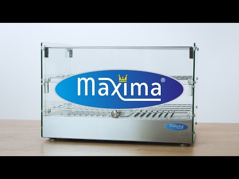 Maxima Gastro Wärmevitrine - 25 l - 55 cm - 1 Regal