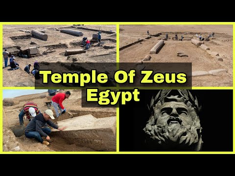 Ancient temple to Zeus uncovered in Egypt's Sinai Peninsula