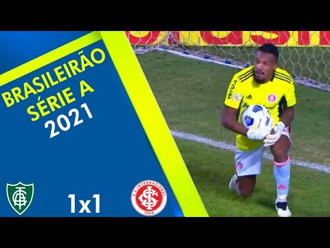 Gols América-MG 1x1 Internacional Série A 2021 7ª Rodada
