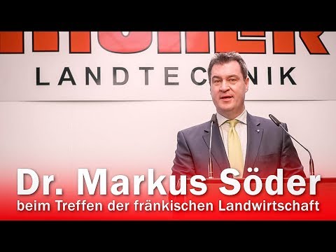Dr. Markus Söder - Frühlingsfest der Müller Landtechnik 2018