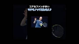テニスオタクは知ってるマナリノってどんな人？ #テニス選手 #海外テニス  #プロテニスプレーヤー