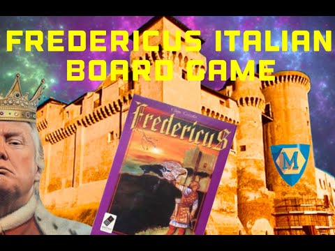 4K FREDERICUS ITALIAN BOARD GAME REVIEW & UNBOXING