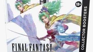 Magic MTG: Final Fantasy COLLECTOR Booster Box!