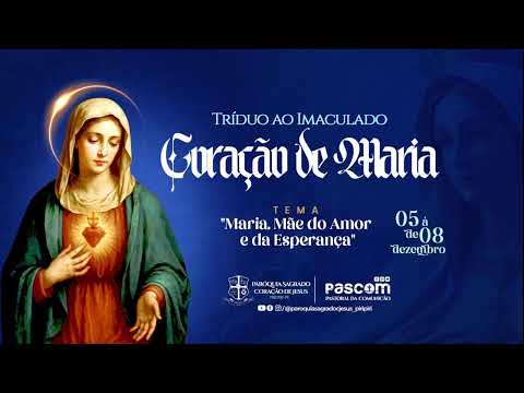TRÍDUO AO IMACULADO CORAÇÃO DE MARIA