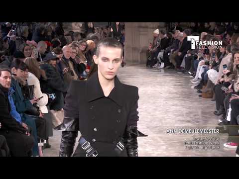 ANN DEMEULEMEESTER Paris Fashion Week Fall/Winter 2018-19