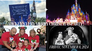 MICKEY'S VERY MERRY CHRISTMAS PARTY 2024 I Walt Disney World Vlog, Day 7, Nov 2024