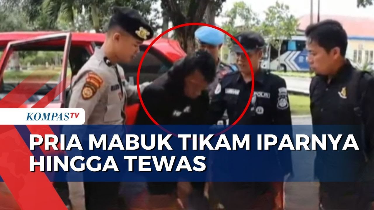 Pria Mabuk yang Tikam Iparnya hingga Tewas Ditangkap Polisi