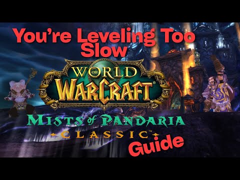 The BEST Way To Hit Level 90 In Mop Classic(Mop Classic Leveling Guide)