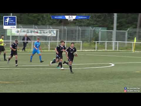EnBW-Oberliga B-Junioren 21/22 - FC Astoria Walldorf - SV Sandhausen - 40 min 2:1 Maik Gaertner