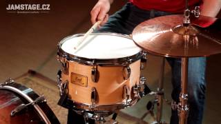Video thumbnail for Pearl Effect Maple M1270 Soprano Snare (Ondřej Pomajsl) by Music City CZ