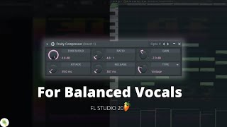 How to make vocals sit on beat - FL Studio mixing tutorial