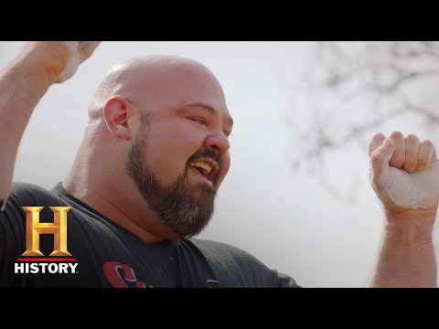 ブライアン・ショーの世界記録733LBストーンリフト｜史上最強の男｜歴史 (BRIAN SHAW'S WORLD RECORD 733 LB STONE LIFT | The Strongest Man in History | History)