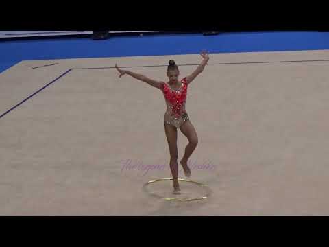 Alexandra SOLDATOVA (RUS) hoop - 2015 Stuttgart worlds Qualifs