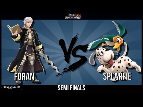 Haugasmash #6 - Foran VS Splarfie - Winner's Semi finals - smash 4