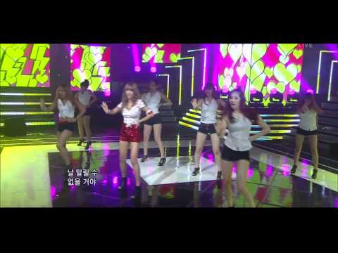 HD inkigayo 110911 G.NA - Top Girl