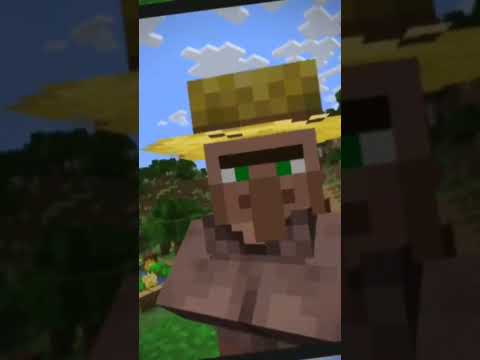 AI FORT - minecraft villager in real life #minecraft #shorts