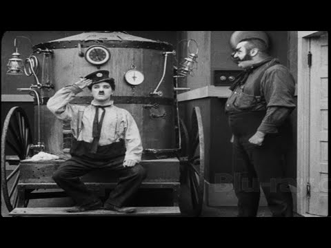 Charlie Chaplin - The Fireman. High Quality