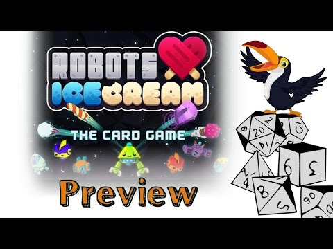 Robots Love Ice Cream: the Card Game - Preview